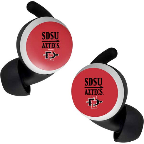 San Diego State University Aztecs Red Google Pixel Buds Skin